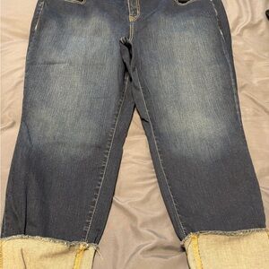 Torrid Dark Blue Boyfriend Jeans